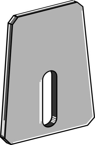Scraper for packer rolls