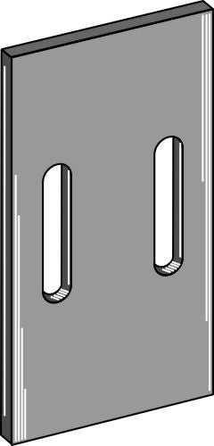 Scraper for packer rolls