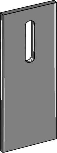 Scraper for packer rolls