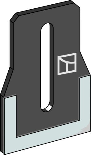 Scraper for packer rolls - DURAFACE