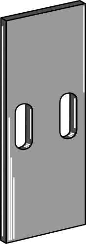 Scraper for packer rolls