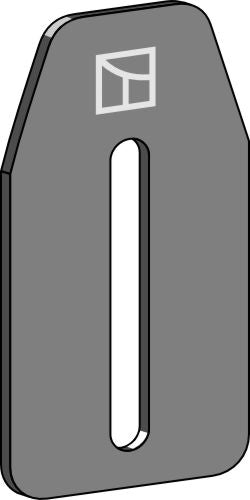 Scraper for packer rolls