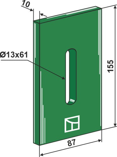 Greenflex plastic scraper for packer rolls