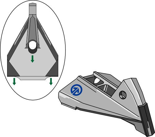 Replacement point - Seed or fertilizer