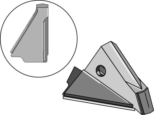 Replacement point right - Seed and fertilizer