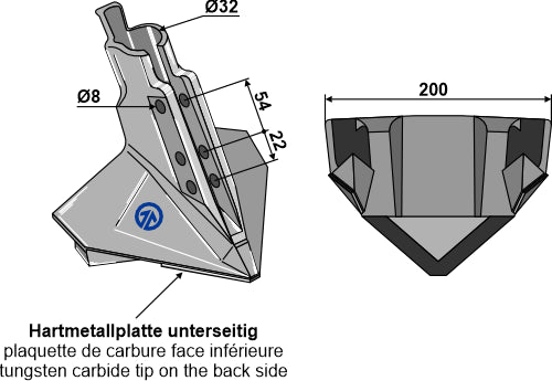 Knife attachment