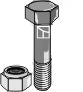 Hexagon Bolt M14x2x120 with self-locking nut
