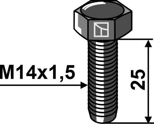 Bolt M14x1,5 - 8.8