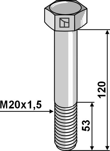 Bolt M20x1,5