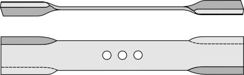 Mover-blade 600mm - right