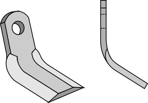 Y-blade 135x40mm