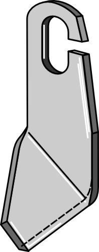 Wing-knife 73x30mm - right model
