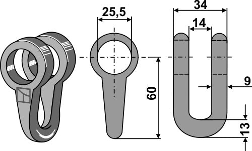 Shackle -  Ø25,5