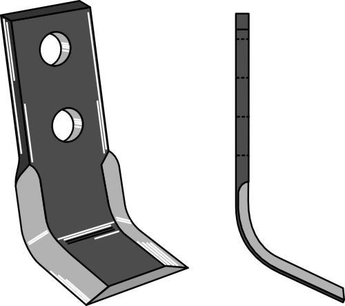 Y-blade 185x40mm