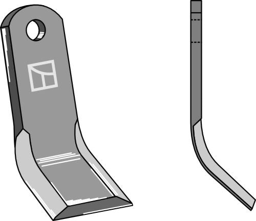 Y-blade 125x40mm