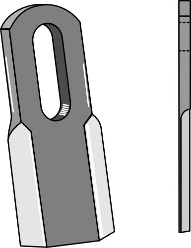 Straight blade 104x40mm