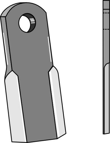 Straight blade 150x60mm - new model