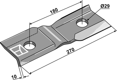Mover-blade 270mm