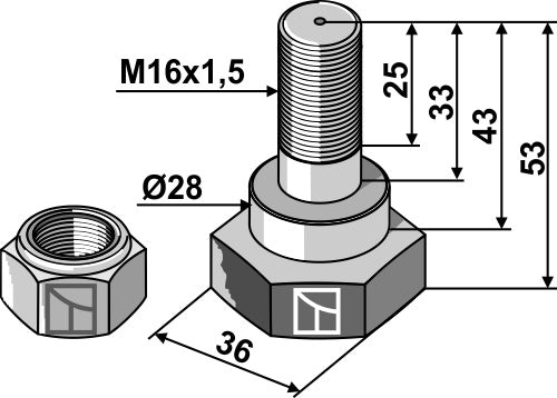 Blade bolt