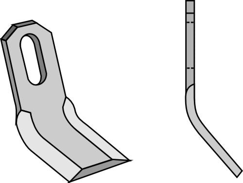 Y-blade 95x40mm