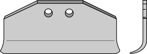Change blade 150x60mm