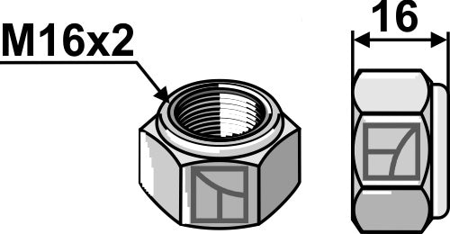 Self-locking nut -  Polystop