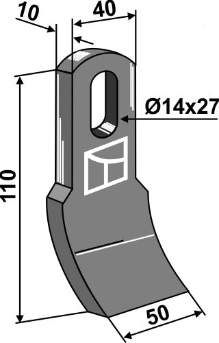 Flail 110x40mm