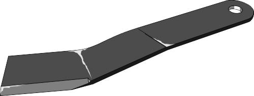 Mover-blade 620mm - left