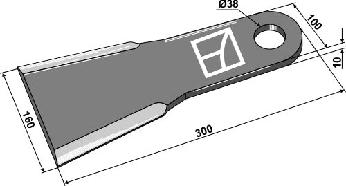 Blade 300mm