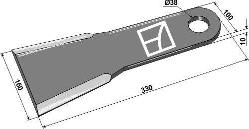Blade 330mm