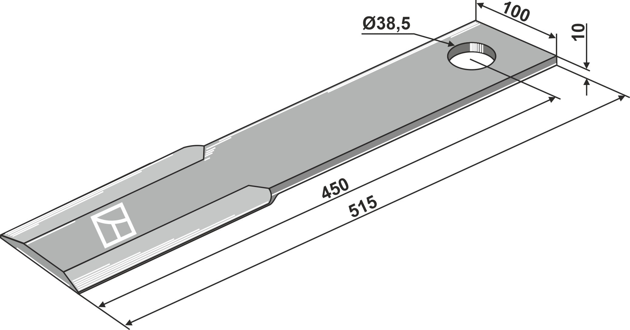 Mover-blade 515mm