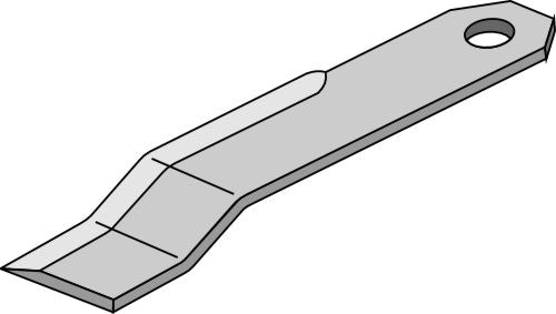 Communition blade 320x80mm - right
