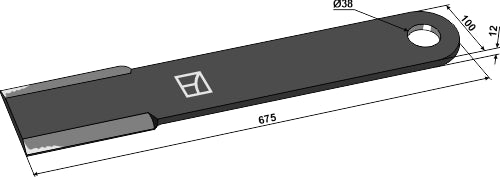 Mover-blade 675mm