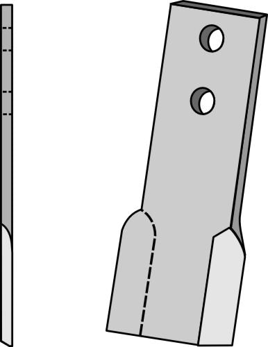 Flail 235x75mm, left