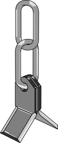 Set of Y-flail