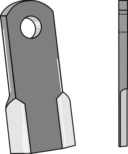 Straight blade 135x45mm