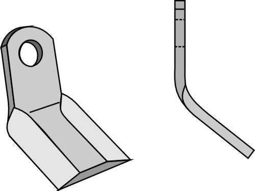 Y-blade 125x50mm