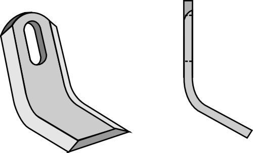 Y-blade 82x40mm