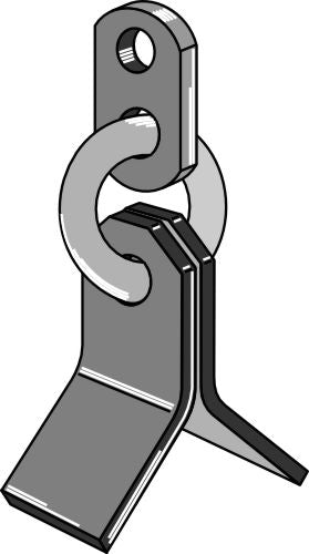 Y-blade with chain
