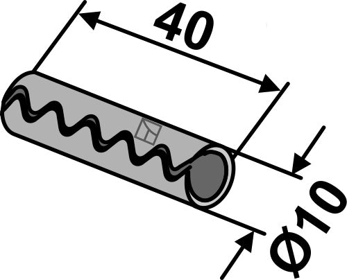 Clamping pin - Ø10x40