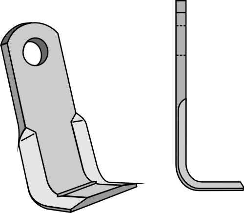 L-blade 200x60mm
