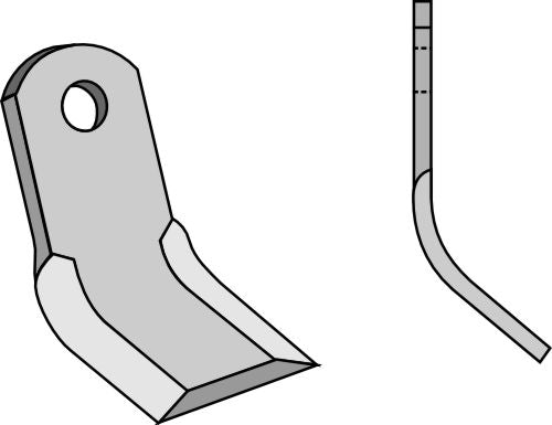 Y-blade 140x60mm