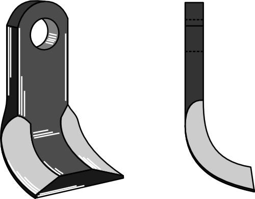 Y-blade 105x40mm