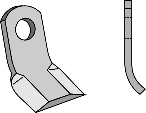 Y-blade 125x60mm