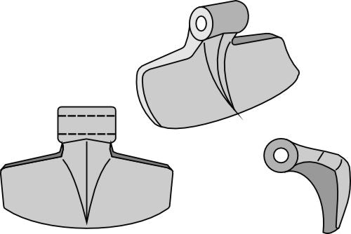 Pruning hammer 150x60mm