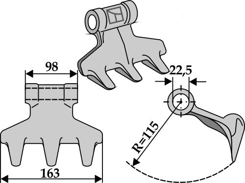 Pruning Hammer 163x98mm