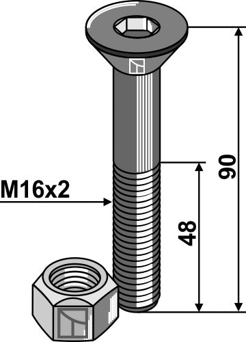 Hexagon socket screw