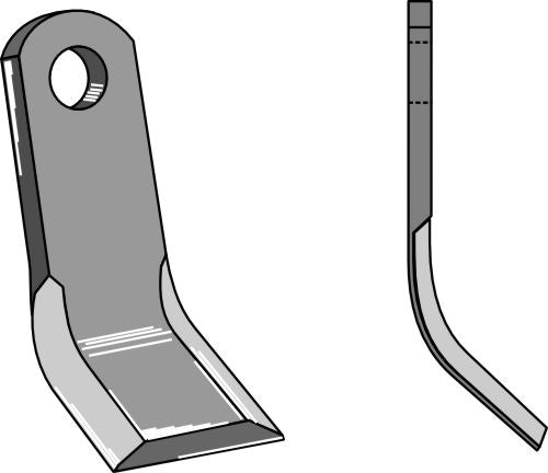 Y-blade 132x40mm
