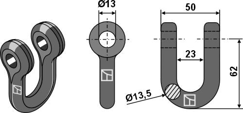Shackle Ø13,5