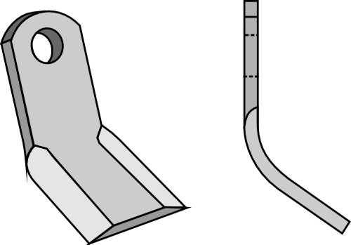 Y-blade 125x50mm